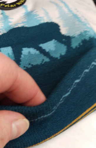 Nuovo cappello Alaska Polar Wear stile berretto Alaska cappello in maglia con alce Pom Pom - Foto 6 di 7