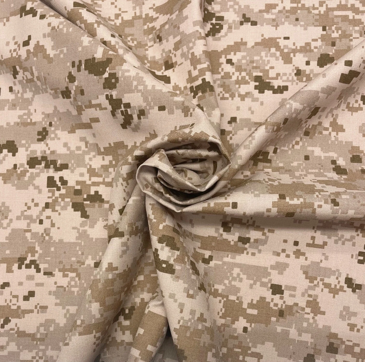 MARPAT DESERT 6oz MARINE USMC LOGO APPAREL NOMEX FR FABRIC BY 1/2(0.5) YARD 64"W image 7