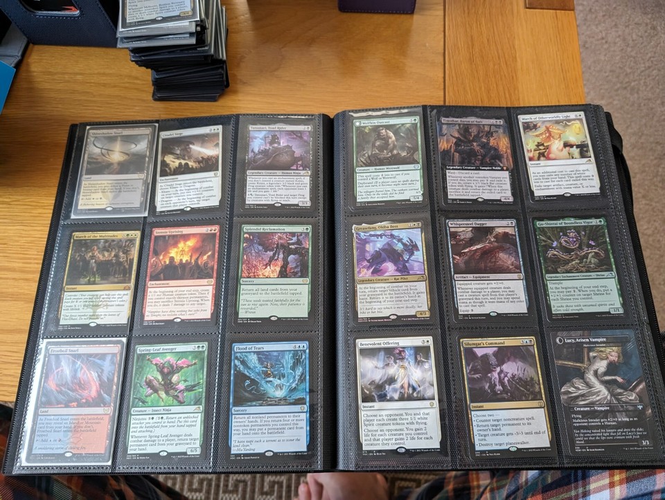 My Entire MTG Collection Literally 1000s Rares Mythics And Commander