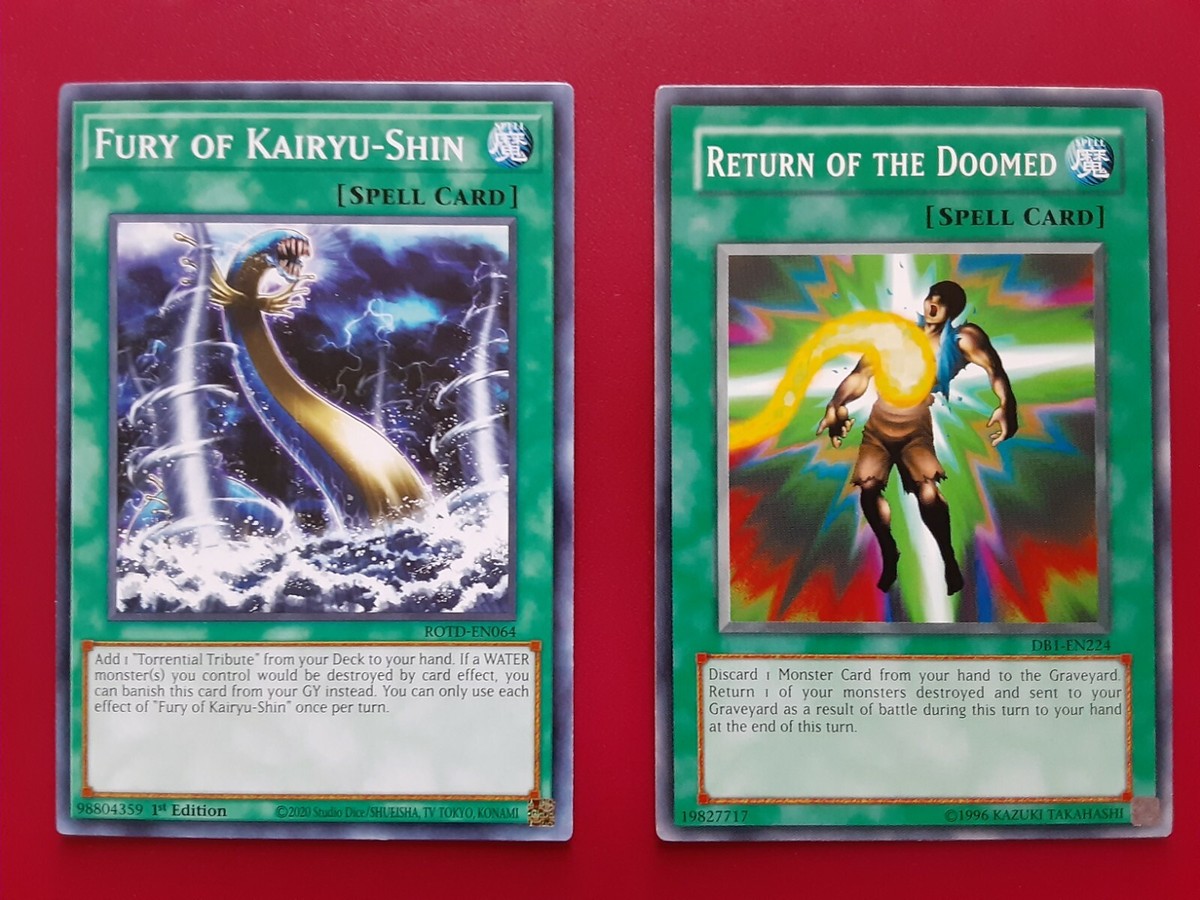 Yugioh Mako Tsunami 40 Card Deck Anime Legendary Fisherman Citadel