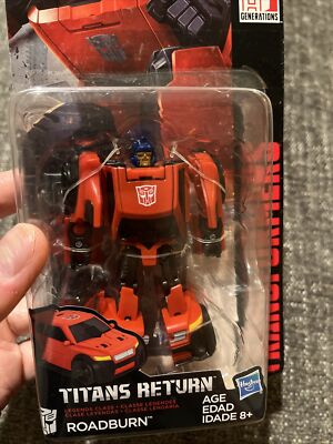 Transformers Hasbro Titans Return : Figurines BRAWN Et ROADBURN