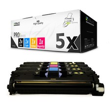 5 toner per HP Color LaserJet 2500 come C9700A-03A C9700A - C9703A 121A CMYK