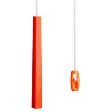 Bathroom Light Pull Cord String, Handle and Connector, Lightweight. Twin Pack.