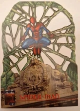 1997 Fleer Marvel Premium QFX Lazer Blast #2 of 4 SPIDER-MAN NM/MT