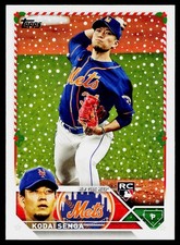 Kodai Senga 2023 Topps Holiday #H198 RC New York Mets
