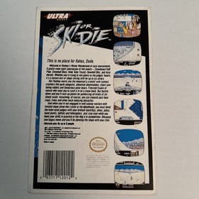 Nintendo NES SKI or DIE VIDPro Card [5x7 CARD ONLY] *AUTHENTIC