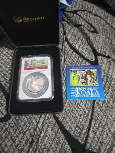 2015 Australia High Relief Proof Koala NGC PF-70 UCAM, 1 of First 2000 Struck!