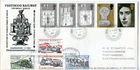 1969 INVESTITURE GREAT BRITAIN QE2 FESTINIOG RAIL FDC PORTMADOC CDS PMKS vgc