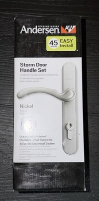 Andersen 39391 Storm Door Fast and Easy Installation System Handle Set - Nickel