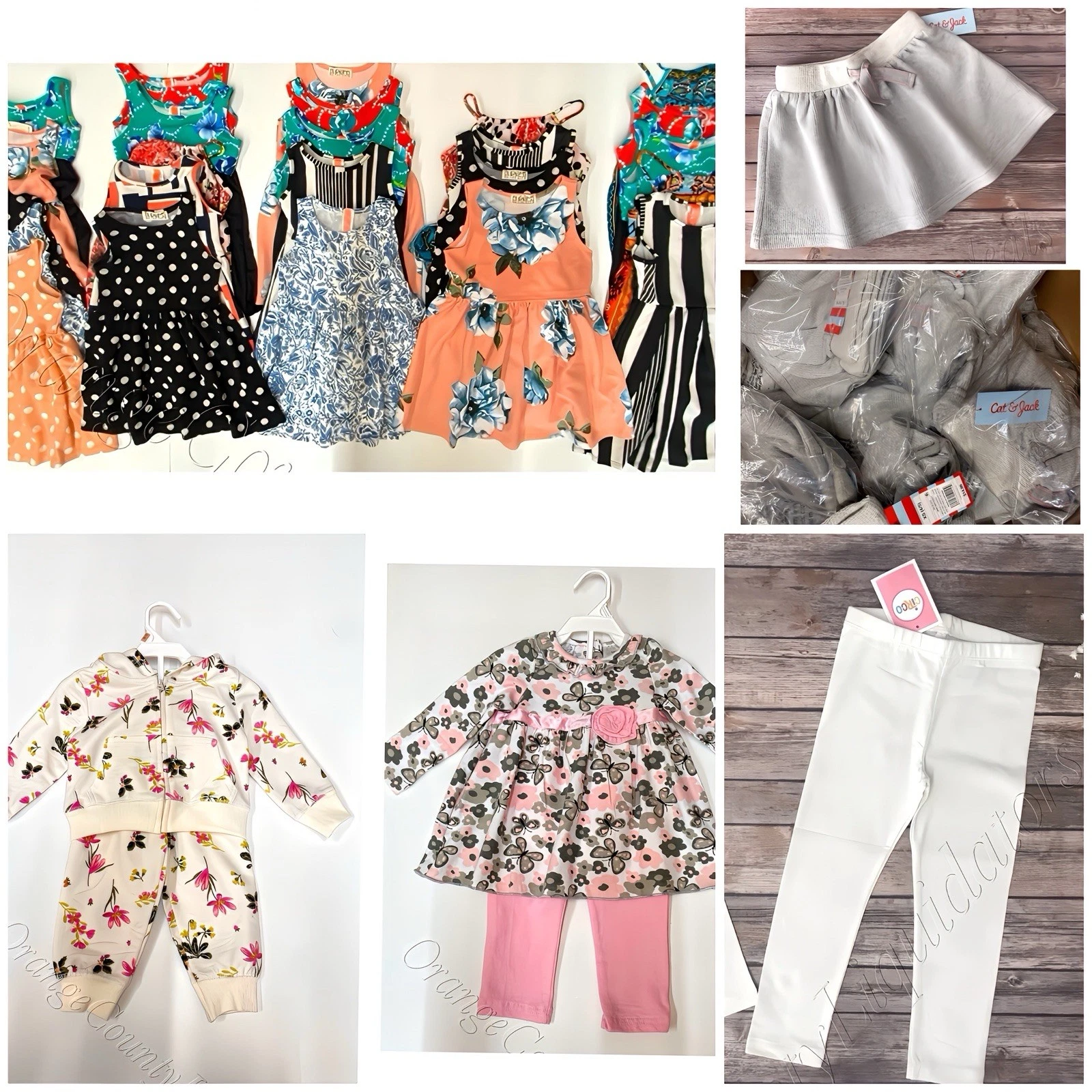 Wholesale Resell Bulk Kids Girl Clothes Dresses Skirts Leggings baby 50pc. Lot
Opens in a new window