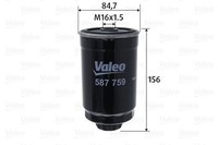 Valeo 587759 Kraftstofffilter FüR Chrysler Dodge Jeep
