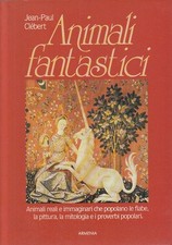 Animali fantastici reali immaginari fiabe pittura- Clebert- Armenia- 1971-ZFS199