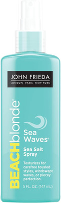 Beach Blonde Sea Waves Texturizing Spray with Natural Salt for Tousled, Wavy Vol