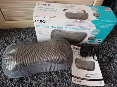 Quigg Shiatsu-Nacken-Massagekissen, sehr guter Zustand