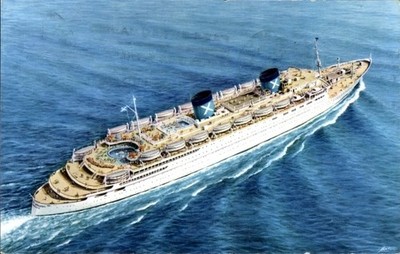 Ak Schiff Queen Frederica, Chandris Lines - 4768589
