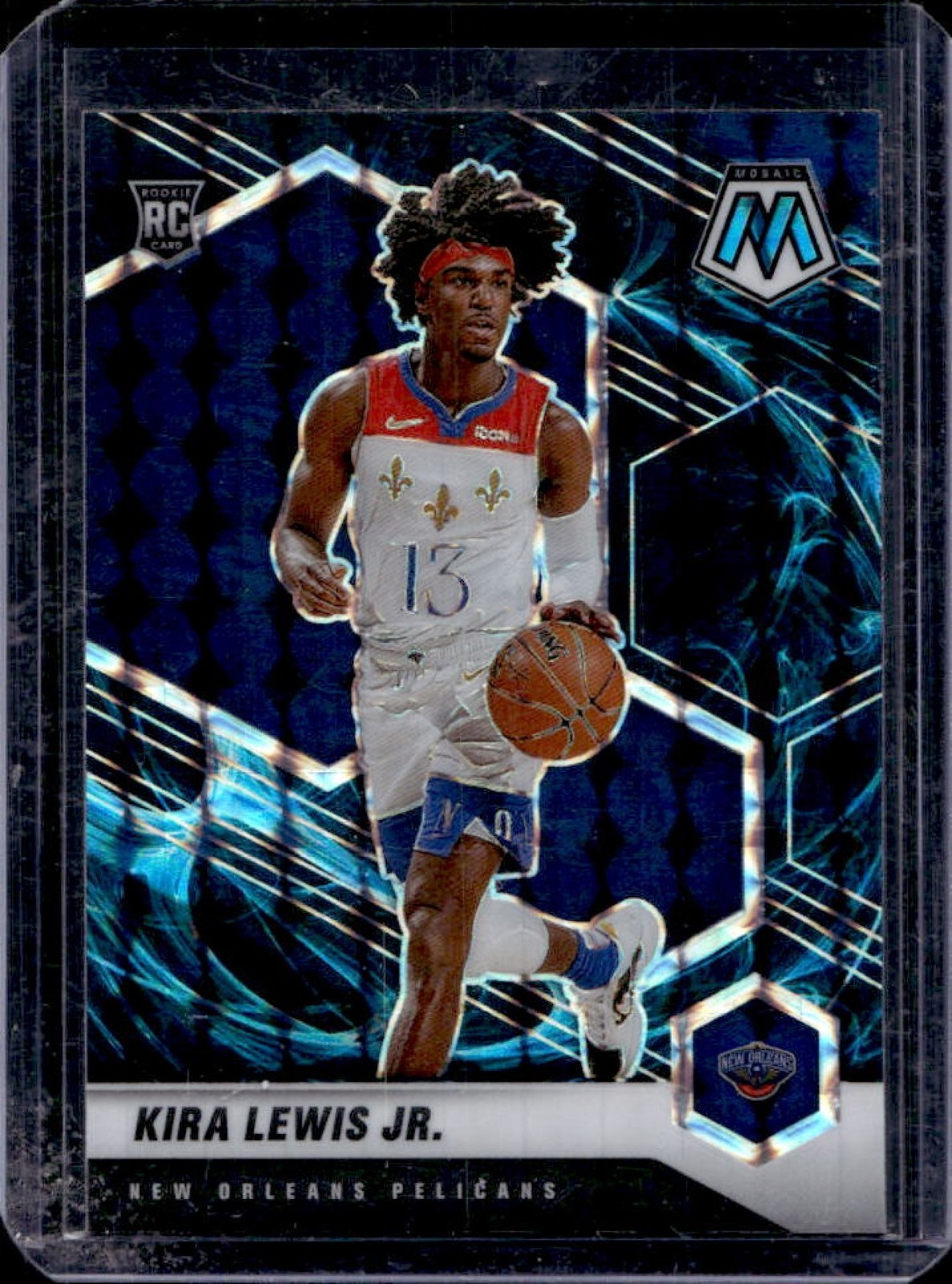 2020-21 Mosaic Kira Lewis Jr. SSP RC Genesis Rookie #224 Pelicans