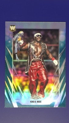 2026 Topps Chrome WWE #113 Koko B. Ware Teal Refractor #/299