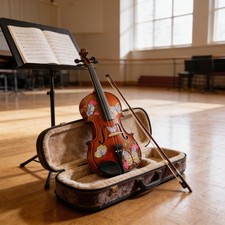 Butterfly Viola Rozannas Violins 16.5 Inch Spruce Top Maple Back