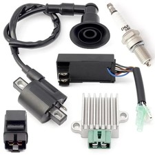 5 Pack Ignition Coil Kit Replacement for Polaris Sportsman 90 2001-2007 with ...