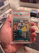 2024 Contenders Football JAYLEN WADDLE 20/25 Cracked Ice Season Ticket Card #63