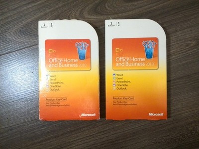 MICROSOFT OFFICE HOME AND BUSINESS 2010