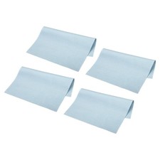 Occhiali Microfibra Pulizia Panno 7"x6",12pz per Fotocamera Obiettivo,Blu