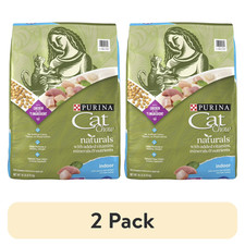 (2 pack) Purina Cat Chow Naturals, Indoor Dry Cat Food, Chicken & Turkey, 18 lb 1.52 per pound