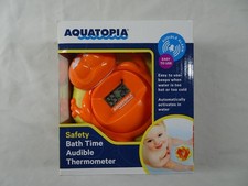 Aquatopia Fergus Safety Bath Time Audible Thermometer