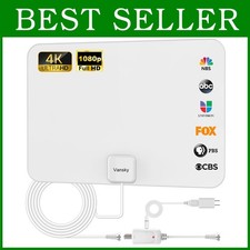 Long Range Indoor Antenna - Detachable Signal Booster