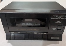 Vintage Realistic SCP-32 Stereo Cassette Tape Player Deck TESTED