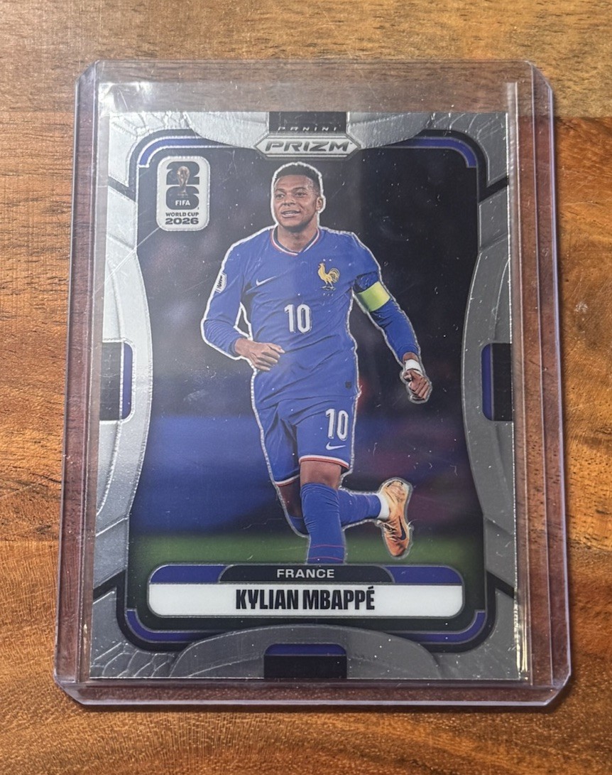 2026 Panini Prizm FIFA World Cup Kylian Mbappe Base #40