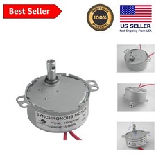 TYC-50 110V AC Synchronous Motor, 15-18RPM CCW, Durable  Quiet Operation