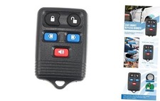 5 Button Car Keyless Entry Remote Control Replacement Key Fob Proximity Smart