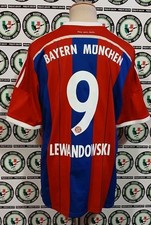 LEWANDOWSKI BAYERN MUNCHEN 2014-2015 SHIRT MAGLIA CALCIO FOOTBALL SOCCER TRIKOT 