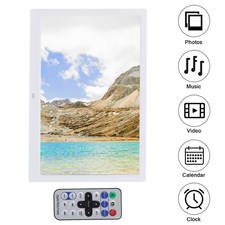 15 Inch HD Digital Photo Frame 1280x800 MP3 MP4 Album 100-240V AU Plug