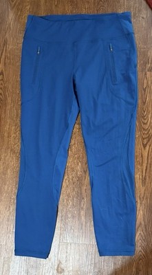 Lululemon Invigorate 7/8 Tight Poseidon Blue High Rise Leggings Size 12