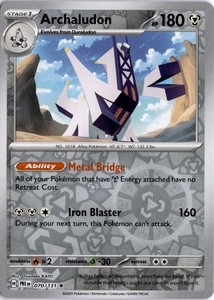 Archaludon 070/131 Prismatic Evolutions Holo Rare