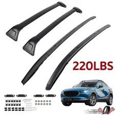 220LBS Roof Racks Cross Bar Side Rail Cargo Carrier For Mazda CX-5 CX5 2017-2025