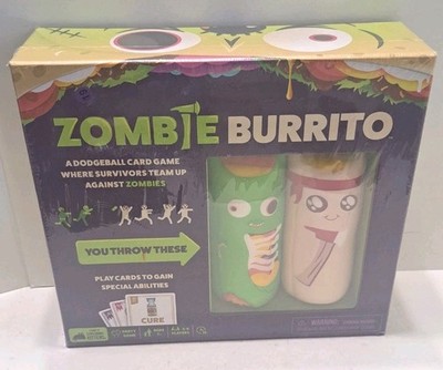 Zombie Burrito A Dodgeball Card Game By Exploding Kittens Throw Party NEW