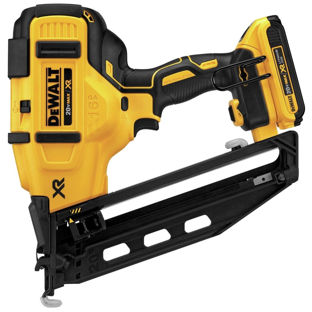 DEWALT DCN660D1R 20V MAX XR 16게이지 각도 마감 네일러 (인증된 리퍼비시 제품) 3