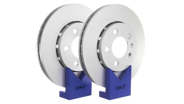 2X Skf Bremsscheibe Vkbd 80003 V2 FüR Audi Seat Skoda Vw-image