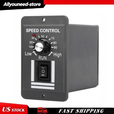40A PWM DC Motor Speed Controller 12V 24V 36V 48V Variable Speed Switch Reverse