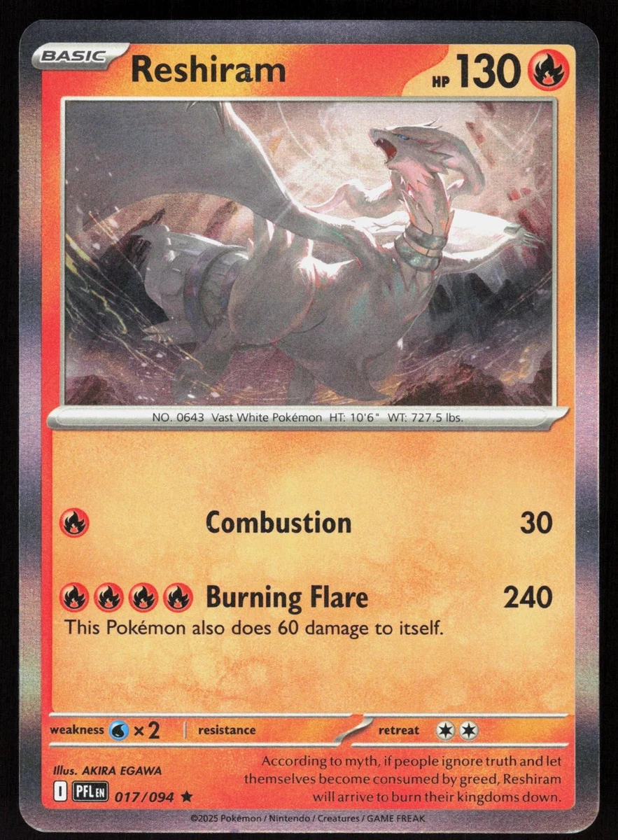 Pokemon Cards Reshiram for sale | eBay