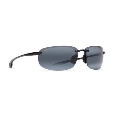 Maui Jim Ho'okipa XLarge Polarisierte Sonnenbrille MJ456 001 68 14 145 Gloss