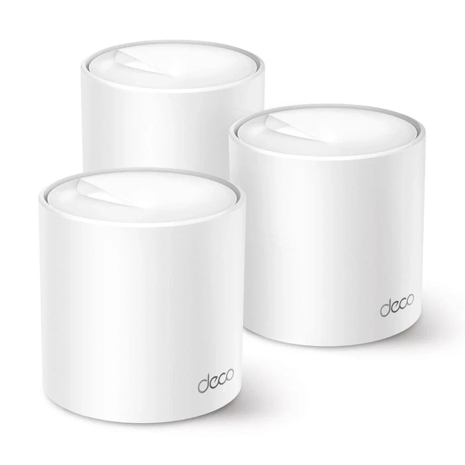 TP-Link Deco X50 Mesh WLAN Set (3 Pack), Wi-Fi 6 AX3000 Dual 3-teilg, weiß - Bild 1 von 2