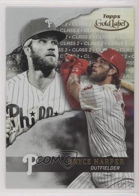 2020 Topps Gold Label Class 2 Bryce Harper #75 0e3