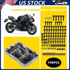 Complete Fairing Bolt Kit Body Screw Fit Yamaha YZF R6 R1 R6S YZF600R FZ6/R 195X