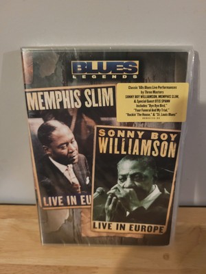 Memphis Slim  Sonny Boy Williamson - Live in Europe (DVD, 2004) Brand New, MN