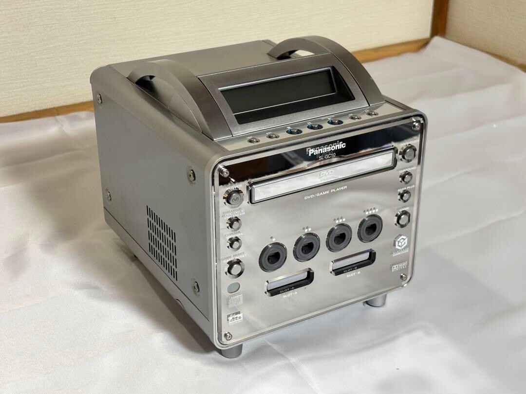 【ほぼ未使用】Panasonic GAMECUBE Q SL-GC10-S Panasonic Gamecube Q console SL-GC10-S with box Used from