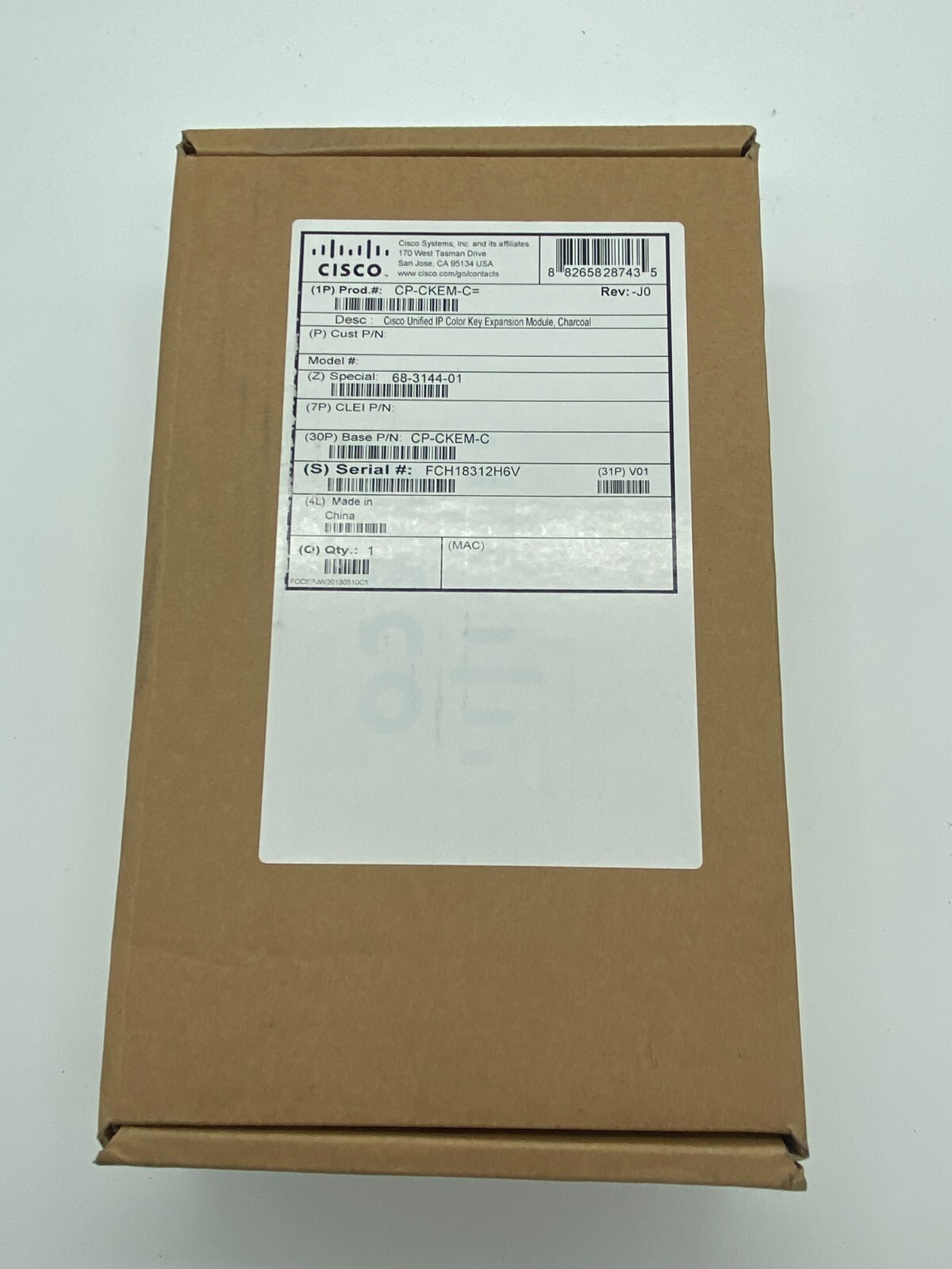 New Complete Cisco CP-CKEM-C Unified IP Color Key Expansion Module Free Shipping